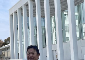 元プロ野球選手、尾花高夫さんと慶應日吉キャンパスへお散歩 [blog]